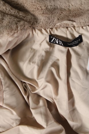 Palton de femei Zara, Mărime M, Culoare Gri, Preț 110,63 Lei