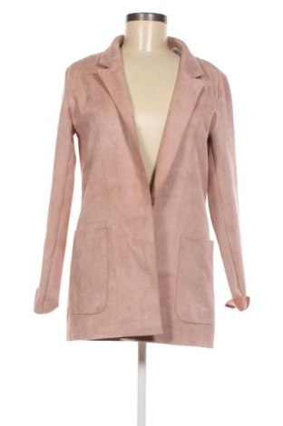 Дамско палто Zara, Размер M, Цвят Розов, Цена 26,79 лв.