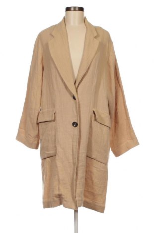 Palton de femei Zara, Mărime M, Culoare Bej, Preț 42,00 Lei