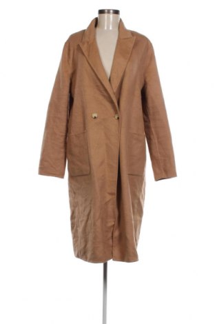 Palton de femei Zara, Mărime XL, Culoare Bej, Preț 447,37 Lei