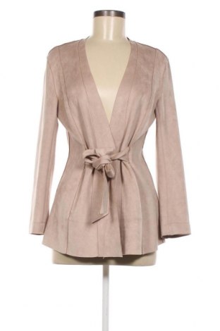 Дамско палто Zara, Размер M, Цвят Бежов, Цена 27,50 лв.