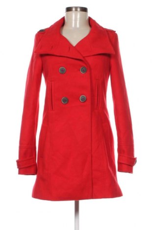 Palton de femei Zara Trafaluc, Mărime S, Culoare Roșu, Preț 77,63 Lei