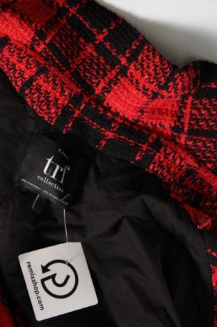 Дамско палто Zara Trafaluc, Размер XL, Цвят Червен, Цена 26,79 лв.