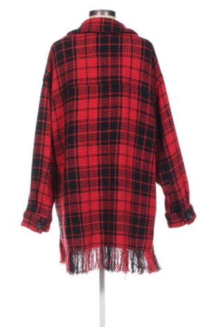Дамско палто Zara Trafaluc, Размер XL, Цвят Червен, Цена 26,79 лв.