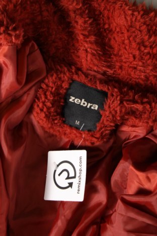 Damenmantel Zebra, Größe M, Farbe Rot, Preis 44,68 €