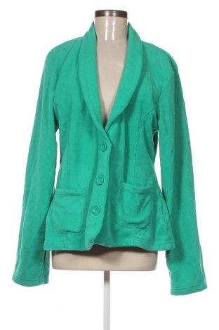 Γυναικεία ζακέτα fleece Casual Clothing, Μέγεθος XXL, Χρώμα Πράσινο, Τιμή 4,58 €