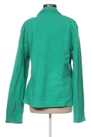 Дамско поларено горнище Casual Clothing, Размер XXL, Цвят Зелен, Цена 7,41 лв.