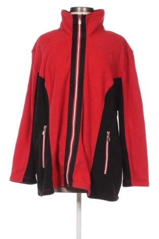 Γυναικεία ζακέτα fleece Collection L, Μέγεθος 3XL, Χρώμα Κόκκινο, Τιμή 24,12 €