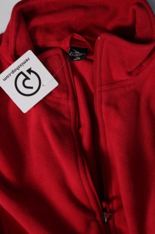 Damen Fleece Oberteil  Crane, Größe M, Farbe Rot, Preis 14,66 €