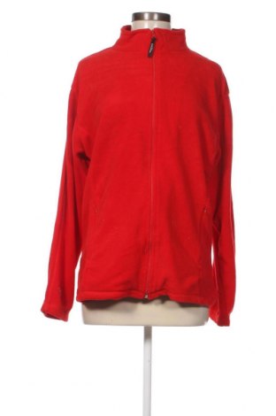 Γυναικεία ζακέτα fleece Hs, Μέγεθος L, Χρώμα Κόκκινο, Τιμή 13,75 €