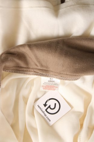 Γυναικεία ζακέτα fleece Lbvyr, Μέγεθος S, Χρώμα Λευκό, Τιμή 6,13 €