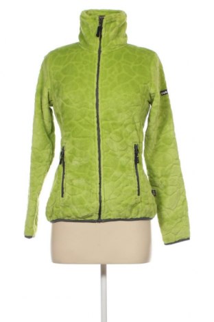 Γυναικεία ζακέτα fleece Rukka, Μέγεθος M, Χρώμα Πράσινο, Τιμή 25,36 €