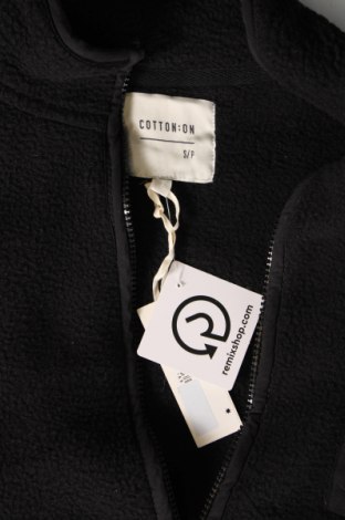 Дамско поларено яке Cotton On, Размер S, Цвят Черен, Цена 10,12 лв.