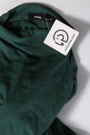 Damen Rollkragen Sinsay, Größe XS, Farbe Grün, Preis 3,40 €