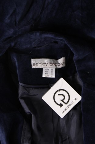 Γυναικείο σακάκι Ashley Brooke, Μέγεθος XL, Χρώμα Μπλέ, Τιμή 16,33 €