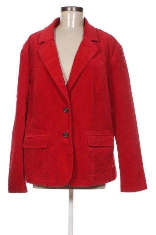 Γυναικείο σακάκι Bpc Bonprix Collection, Μέγεθος XXL, Χρώμα Κόκκινο, Τιμή 23,14 €