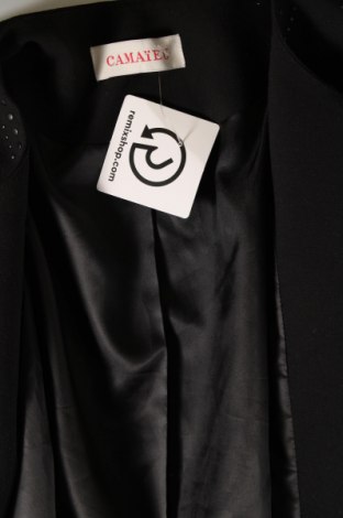 Γυναικείο σακάκι Camaieu, Μέγεθος L, Χρώμα Μαύρο, Τιμή 3,82 €