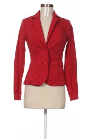 Γυναικείο σακάκι Comma,, Μέγεθος XS, Χρώμα Κόκκινο, Τιμή 24,00 €
