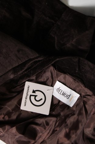 Дамско сако Delmod, Размер L, Цвят Кафяв, Цена 6,60 лв.