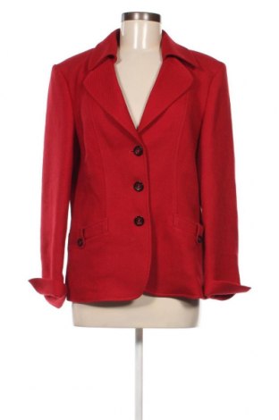 Дамско сако Delmod, Размер L, Цвят Червен, Цена 44,00 лв.