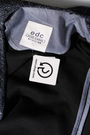 Γυναικείο σακάκι Edc By Esprit, Μέγεθος L, Χρώμα Μπλέ, Τιμή 19,30 €