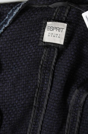 Дамско сако Esprit, Размер XS, Цвят Син, Цена 29,64 лв.