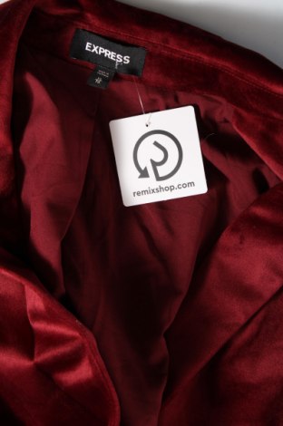Γυναικείο σακάκι Express, Μέγεθος XL, Χρώμα Κόκκινο, Τιμή 32,16 €