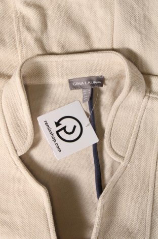 Γυναικείο σακάκι Gina Laura, Μέγεθος XL, Χρώμα Εκρού, Τιμή 19,30 €