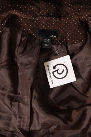 Дамско сако H&M, Размер M, Цвят Кафяв, Цена 14,52 лв.