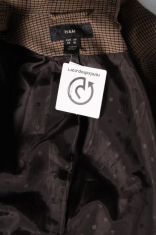 Дамско сако H&M, Размер M, Цвят Кафяв, Цена 15,40 лв.