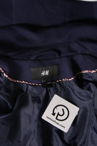 Дамско сако H&M, Размер XS, Цвят Син, Цена 25,08 лв.