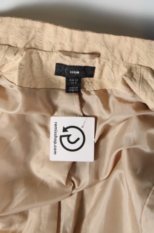 Дамско сако H&M, Размер M, Цвят Бежов, Цена 10,98 лв.