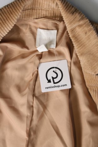 Дамско сако H&M, Размер S, Цвят Бежов, Цена 44,00 лв.