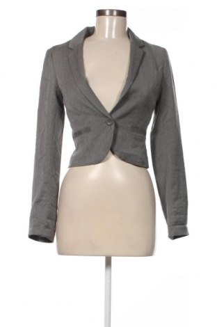 Γυναικείο σακάκι H&M Divided, Μέγεθος XS, Χρώμα Γκρί, Τιμή 16,33 €