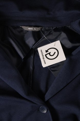 Γυναικείο σακάκι Hema, Μέγεθος XL, Χρώμα Μπλέ, Τιμή 10,57 €