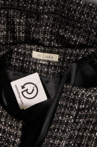 Γυναικείο σακάκι In Linea, Μέγεθος L, Χρώμα Μαύρο, Τιμή 16,40 €