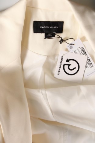Γυναικείο σακάκι Karen Millen, Μέγεθος S, Χρώμα Εκρού, Τιμή 176,29 €