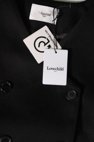 Γυναικείο σακάκι Lovechild, Μέγεθος S, Χρώμα Μαύρο, Τιμή 214,32 €