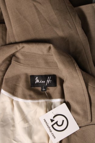 Γυναικείο σακάκι Miss H., Μέγεθος M, Χρώμα  Μπέζ, Τιμή 27,22 €