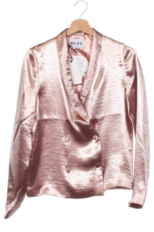 Дамско сако NA-KD, Размер XS, Цвят Розов, Цена 42,58 лв.
