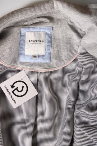 Γυναικείο σακάκι Reserved, Μέγεθος S, Χρώμα Γκρί, Τιμή 12,83 €