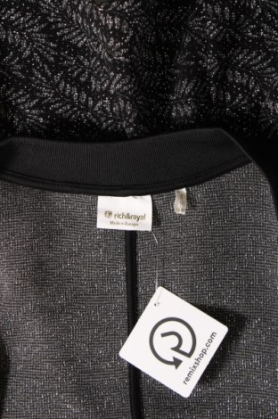 Γυναικείο σακάκι Rich & Royal, Μέγεθος M, Χρώμα Μαύρο, Τιμή 9,00 €