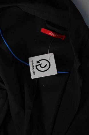 Γυναικείο σακάκι S.Oliver, Μέγεθος M, Χρώμα Μαύρο, Τιμή 32,16 €