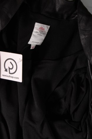 Дамско сако S.Oliver, Размер S, Цвят Черен, Цена 10,92 лв.