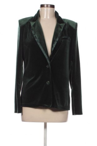 Дамско сако SHEIN, Размер XS, Цвят Зелен, Цена 21,12 лв.