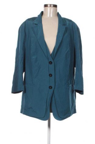 Γυναικείο σακάκι Samoon By Gerry Weber, Μέγεθος L, Χρώμα Πράσινο, Τιμή 17,37 €