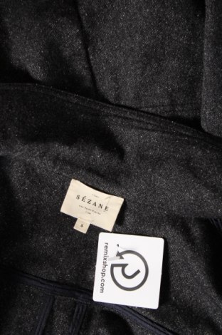 Γυναικείο σακάκι Sezane, Μέγεθος S, Χρώμα Γκρί, Τιμή 50,11 €