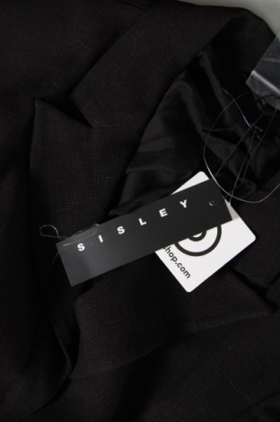 Γυναικείο σακάκι Sisley, Μέγεθος M, Χρώμα Μαύρο, Τιμή 67,08 €