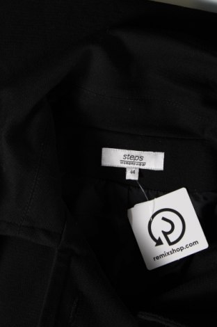 Γυναικείο σακάκι Steps, Μέγεθος XL, Χρώμα Μαύρο, Τιμή 14,70 €