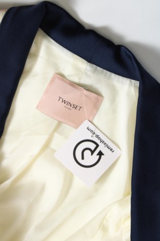 Γυναικείο σακάκι TWINSET, Μέγεθος S, Χρώμα Εκρού, Τιμή 190,21 €